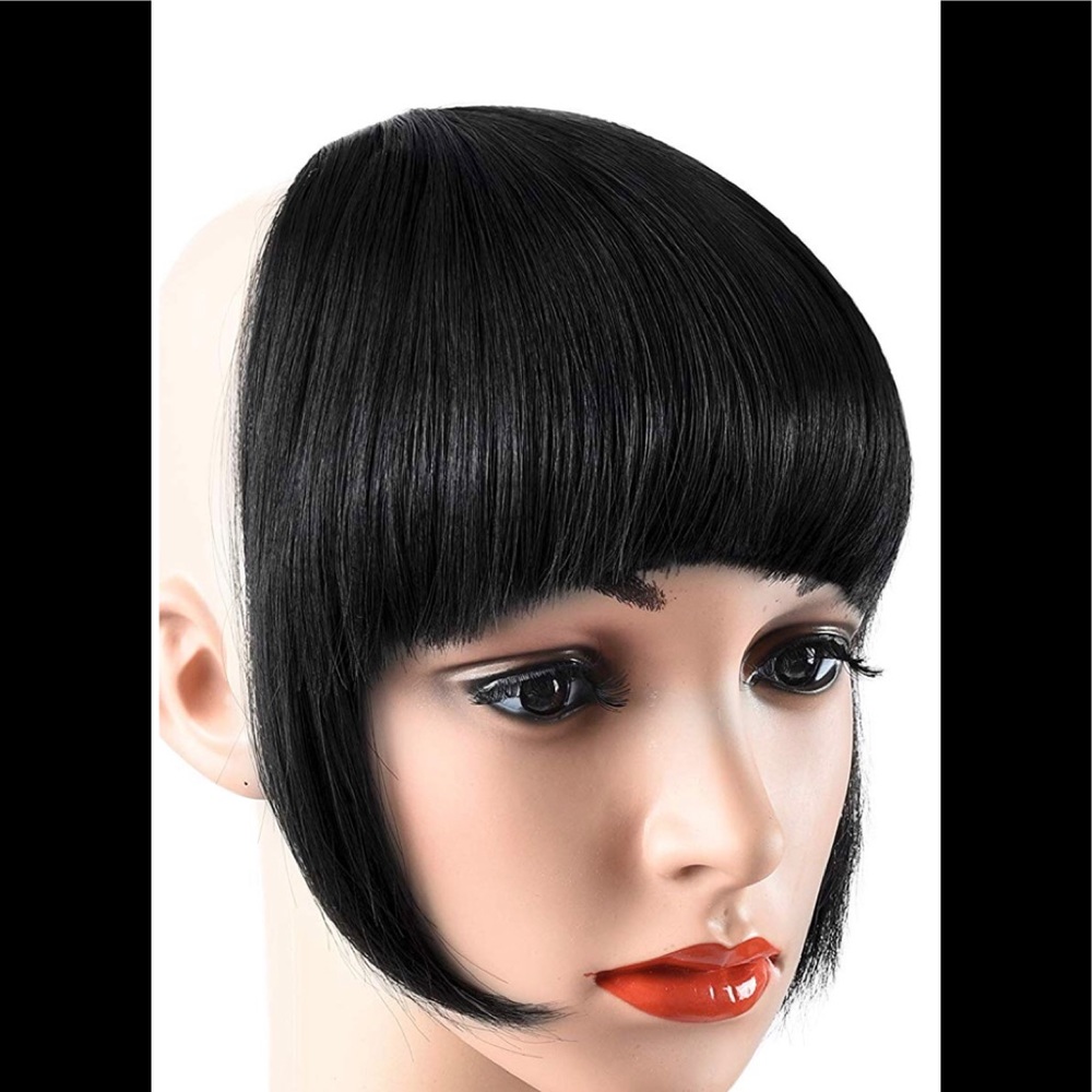 Hair extension bang